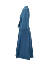 Abito Midi con Colletto e Cintura - Abbigliamento Donna | Lidia Shopping