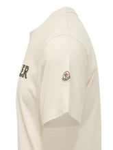 Short Sleeve T-Shirt with Moncler Lettering Logo - Collezione Happy Birthday | Lidia Shopping