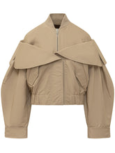 Cropped Bomber Jacket with Zip - Collezione Happy Birthday | Lidia Shopping