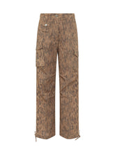 Pantaloni Cargo con Stampa e Tasche - Abbigliamento Donna | Lidia Shopping