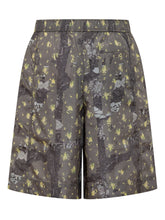 Abstract Print Nylon Shorts with Elastic Waist - Collezione Happy Birthday | Lidia Shopping