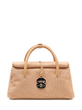 Hand Bag Dotta in Wicker with Flap - Collezione Happy Birthday | Lidia Shopping