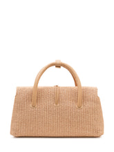 Hand Bag Dotta in Wicker with Flap - Collezione Happy Birthday | Lidia Shopping
