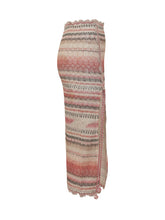Boho Striped Midi Skirt with Side Slit - Isabel Marant | Lidia Shopping