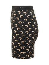 High Waist Shorts with Moon Print - Marine Serre | Lidia Shopping