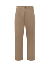 Relaxed Cotton Pants with Front Pleat - Collezione Happy Birthday | Lidia Shopping