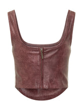 Croc Effect Corset with Wide Straps - Adidas Originals | Lidia Shopping