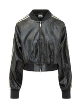 Giacca Corta Effetto Cocodrillo con Zip - Abbigliamento Donna | Lidia Shopping