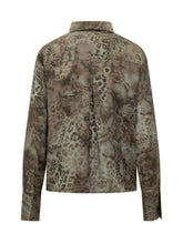 Camicia Cornelia con Stampa Animalier - Abbigliamento Donna | Lidia Shopping