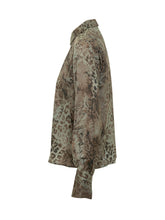 Camicia Cornelia con Stampa Animalier - Abbigliamento Donna | Lidia Shopping