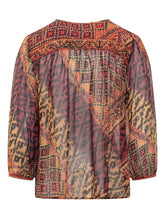 Blusa Odetta con Stampa Geometrica - Abbigliamento Donna | Lidia Shopping