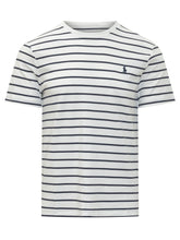 T-Shirt in Maglia a Righe con Logo - Abbigliamento Uomo | Lidia Shopping