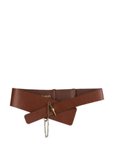 Cintura Baina in Pelle con Design Avvolgente - Accessori Donna | Lidia Shopping