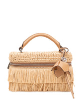 Borsa a Mano Intrecciata con Frange e Charm - Borse A Spalla Donna | Lidia Shopping