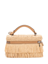 Borsa a Mano Intrecciata con Frange e Charm - Borse A Spalla Donna | Lidia Shopping