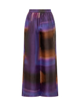 Wide Leg Pants with Abstract Print - Momoni Women | Lidia Shopping