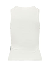 Classic Tank Top with Jewel Embellishments - Collezione Happy Birthday | Lidia Shopping