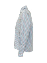 Camicia a Righe con Applicazioni - Abbigliamento Donna | Lidia Shopping