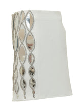 Micro Skirt with Mirror Embellishments - Des Phemmes | Lidia Shopping
