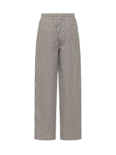 Pantaloni a Righe con Ricami - Abbigliamento Donna | Lidia Shopping