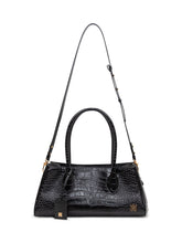 Croc-Effect Leather Shoulder Bag - Amiri | Lidia Shopping