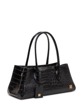Croc-Effect Leather Shoulder Bag - Amiri | Lidia Shopping