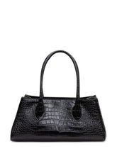 Croc-Effect Leather Shoulder Bag - Amiri | Lidia Shopping