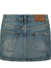 Mini Skirt with Pockets and Button Closure - Amiri | Lidia Shopping