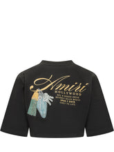 Keys Cropped T-Shirt con Stampa Frontale - Abbigliamento Donna | Lidia Shopping