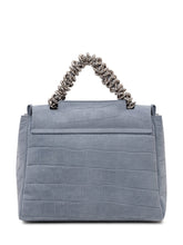 Borsa a Mano in Pelle con Manico a Catena - Borse A Mano Donna | Lidia Shopping