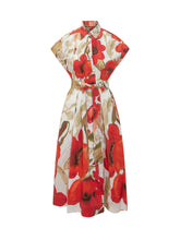 Floral Belted Midi Dress - Collezione Happy Birthday | Lidia Shopping