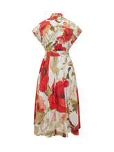 Floral Belted Midi Dress - Collezione Happy Birthday | Lidia Shopping