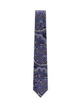 Cravatta con Motivo Paisley Blu - Accessori Uomo | Lidia Shopping