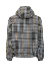 Giacca Newport con Cappuccio e Zip e Motivo Check - Abbigliamento Uomo | Lidia Shopping