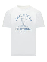 T-shirt with Front Graphic Print - BL