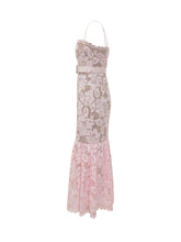 Pink Lace Midi Dress - Collezione Happy Birthday | Lidia Shopping