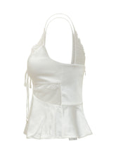 White Satin Lace Top - Collezione Happy Birthday | Lidia Shopping