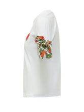 T-Shirt Slim Fit con Cuore Ricamato - Abbigliamento Donna | Lidia Shopping