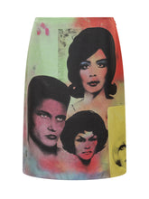 Printed Silk Twill Skirt - New Collection | Lidia Shopping