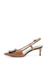 Slingback con Inserto Metallico e Tacco - Donna | Lidia Shopping