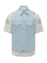 Camicia a Maniche Corte con Colletto e Tasche sul Petto - Abbigliamento Uomo | Lidia Shopping