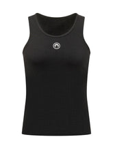 Top Senza Maniche con Scollo Tondo e Logo Ricamato - Abbigliamento Uomo | Lidia Shopping