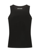 Top Senza Maniche con Scollo Tondo e Logo Ricamato - Abbigliamento Uomo | Lidia Shopping