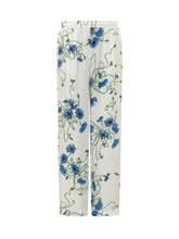 Floral Print Wide Leg Trousers - Collezione Happy Birthday | Lidia Shopping