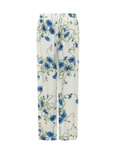 Floral Print Wide Leg Trousers - Collezione Happy Birthday | Lidia Shopping
