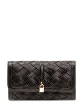 Portafoglio Ryder con Patta e Intreccio - Accessori Donna | Lidia Shopping