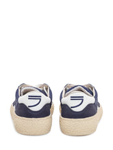 Low Top Sneakers with Laces and Contrast Panels - Men | Lidia Shopping