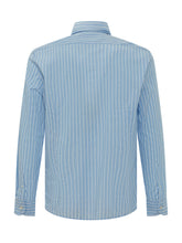 Ice Striped Shirt with Embroidered Logo - Collezione Happy Birthday | Lidia Shopping