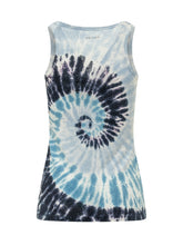 Top Senza Maniche con Stampa Tie Dye - Abbigliamento Donna | Lidia Shopping