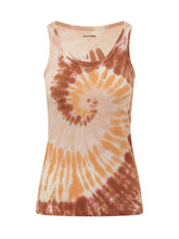 Top Senza Maniche con Stampa Tie Dye - Abbigliamento Donna | Lidia Shopping